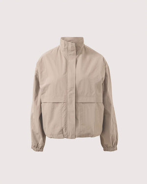 CERES LIFE Fletcher Funnel Bomber - Mushroom Jacket - Zabecca Living