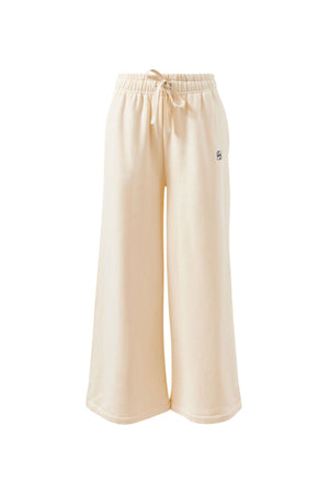 CERES LIFE Ivy Wide Leg Trackpant - Marshmallow PANTS - Zabecca Living