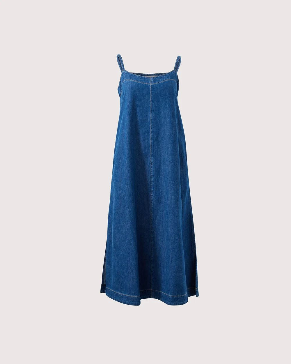 CERES LIFE Remy Strappy Midi Dress - True Indigo Dress - Zabecca Living