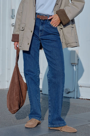 CERES LIFE Sydney Straight Leg Jean - Fresh Indigo JEANS - Zabecca Living