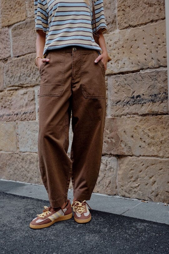CERES LIFE Weekender Pant - Winter Chocolate PANTS - Zabecca Living