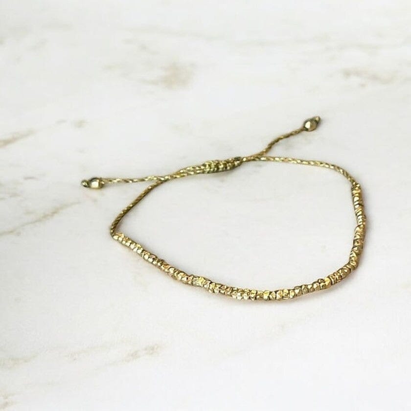 CHANDRA COLLECTIONS Golden Thread Bracelet BRACELET - Zabecca Living