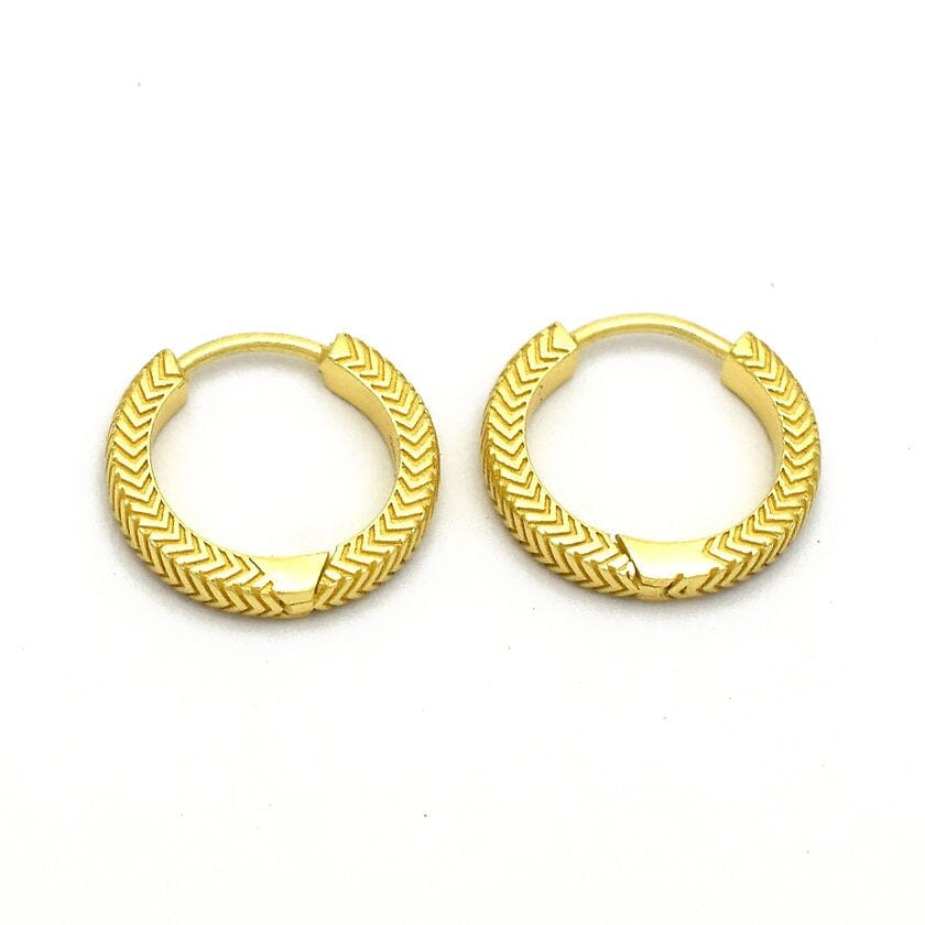 CHANDRA COLLECTIONS Lavanya Hoops Earrings - Zabecca Living