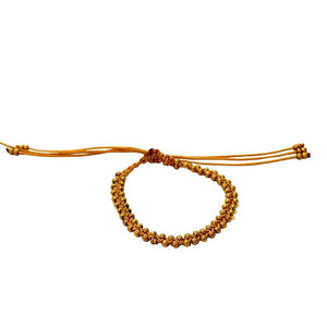 CHANDRA COLLECTIONS Nav Macrame Bracelet - Beige BRACELET - Zabecca Living