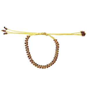 CHANDRA COLLECTIONS Nav Macrame Bracelet - White BRACELET - Zabecca Living