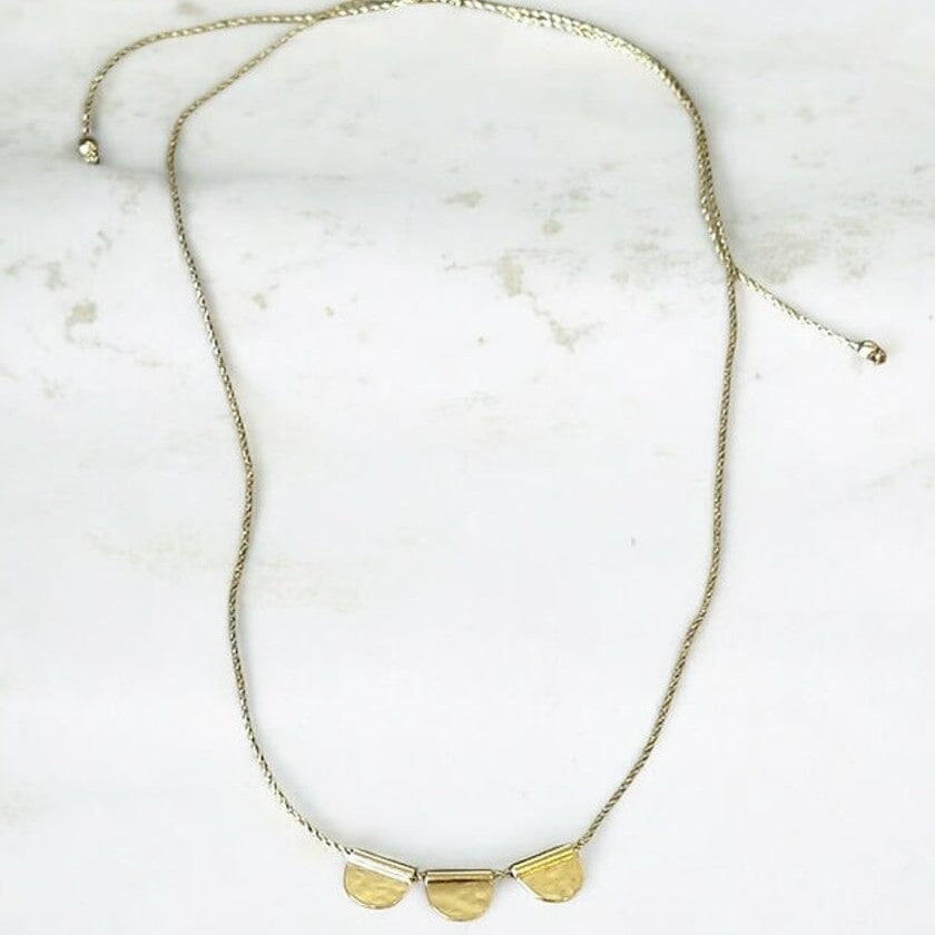 CHANDRA COLLECTIONS Sol Thread Necklace Necklace - Zabecca Living