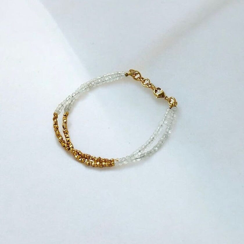 CHANDRA COLLECTIONS Zakai Moonstone Bracelet BRACELET - Zabecca Living