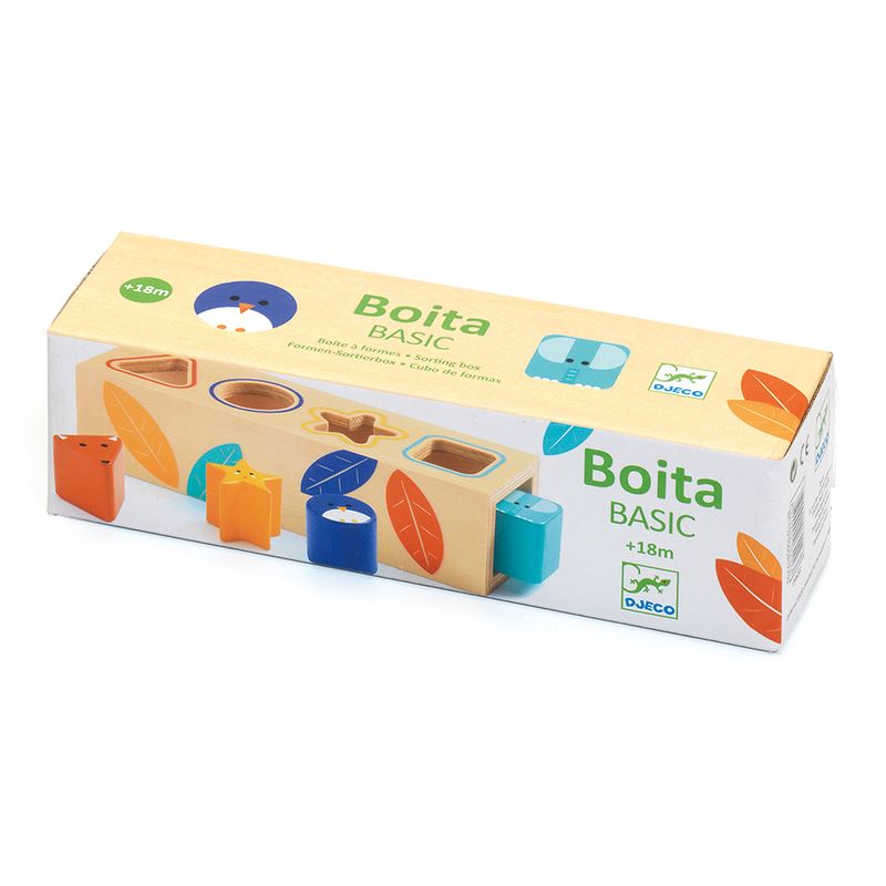 DJECO Boitabasic Shape Sorter TODDLER (1-3 Yrs) - Zabecca Living