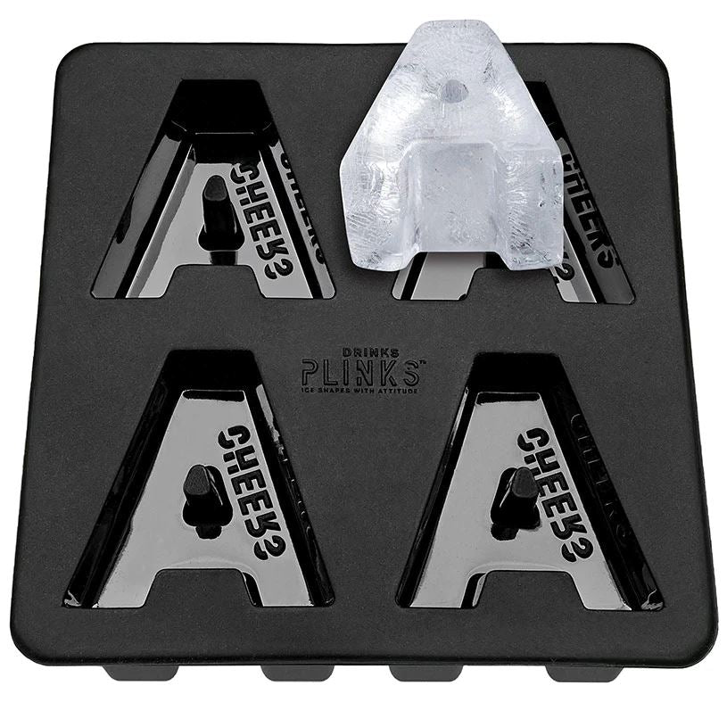 DRINK PLINKS Letter A Silicone Tray DRINKWARE - Zabecca Living