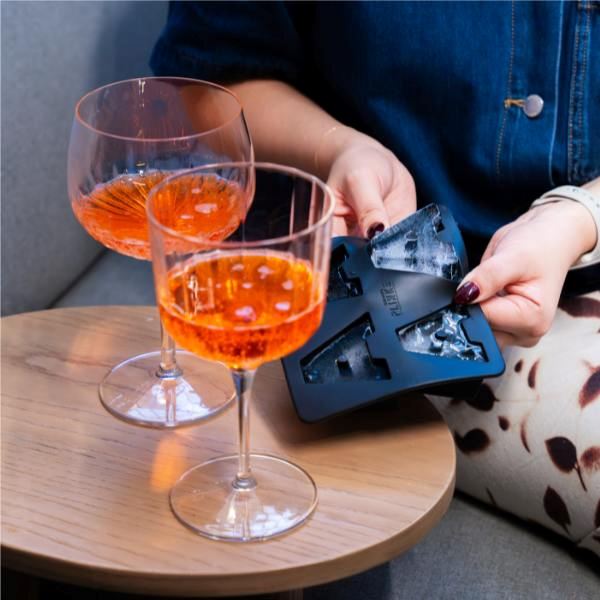 DRINK PLINKS Letter A Silicone Tray DRINKWARE - Zabecca Living