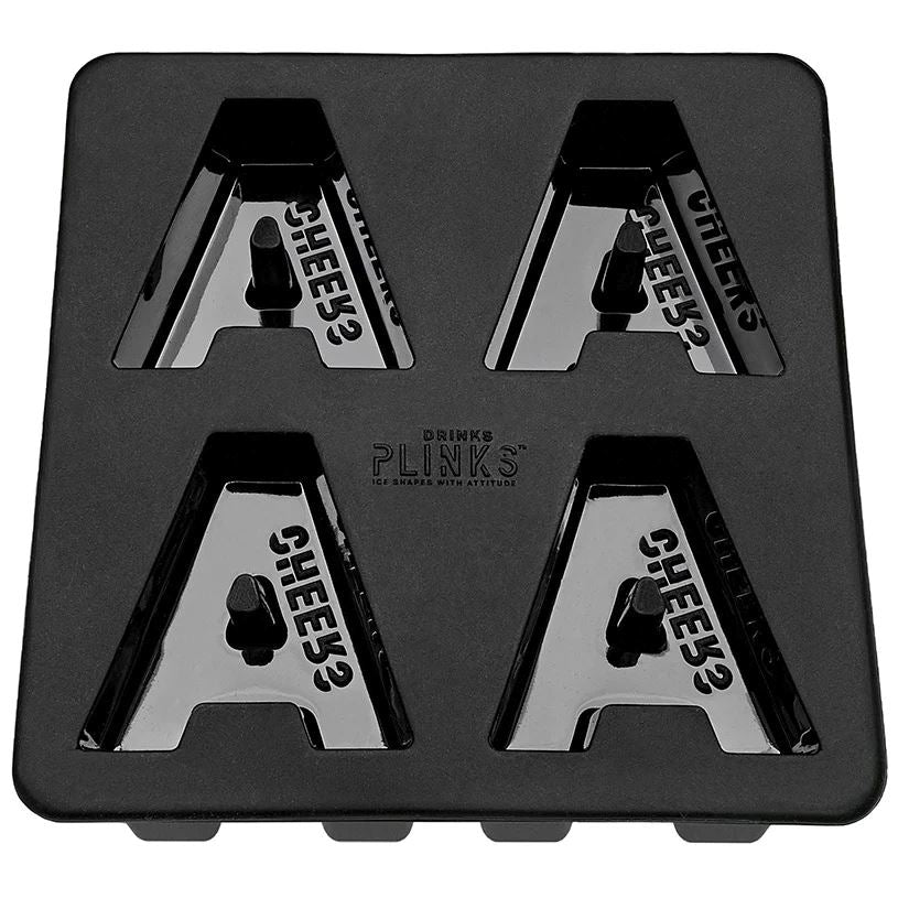 DRINK PLINKS Letter A Silicone Tray DRINKWARE - Zabecca Living