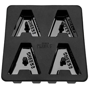 DRINK PLINKS Letter A Silicone Tray DRINKWARE - Zabecca Living