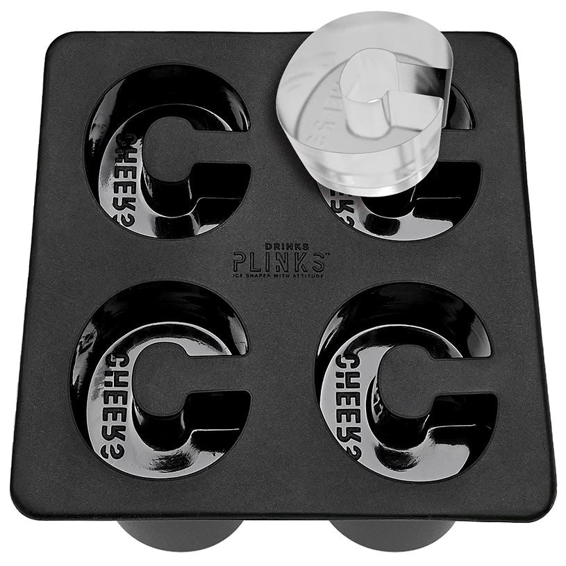 DRINK PLINKS Letter C Silicone Tray DRINKWARE - Zabecca Living