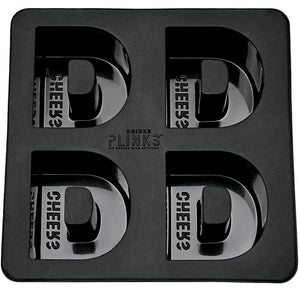 DRINK PLINKS Letter D Silicone Tray DRINKWARE - Zabecca Living