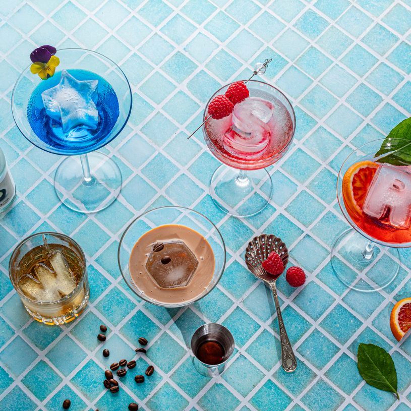 DRINK PLINKS Letter L Silicone Tray DRINKWARE - Zabecca Living