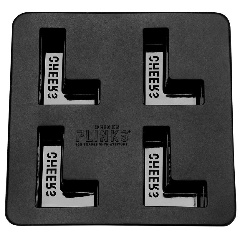 DRINK PLINKS Letter L Silicone Tray DRINKWARE - Zabecca Living