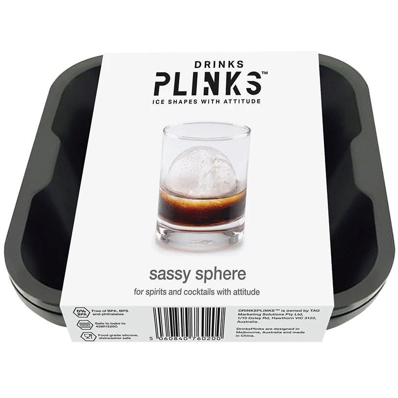 DRINK PLINKS Sassy Spheres Silicone Tray DRINKWARE - Zabecca Living