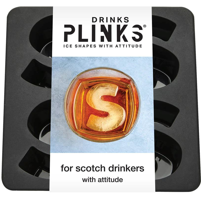 DRINK PLINKS Scotch Drinkers Silicone Tray DRINKWARE - Zabecca Living