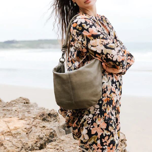 DUSKY ROBIN Elsie Bag - Olive HANDBAG - Zabecca Living