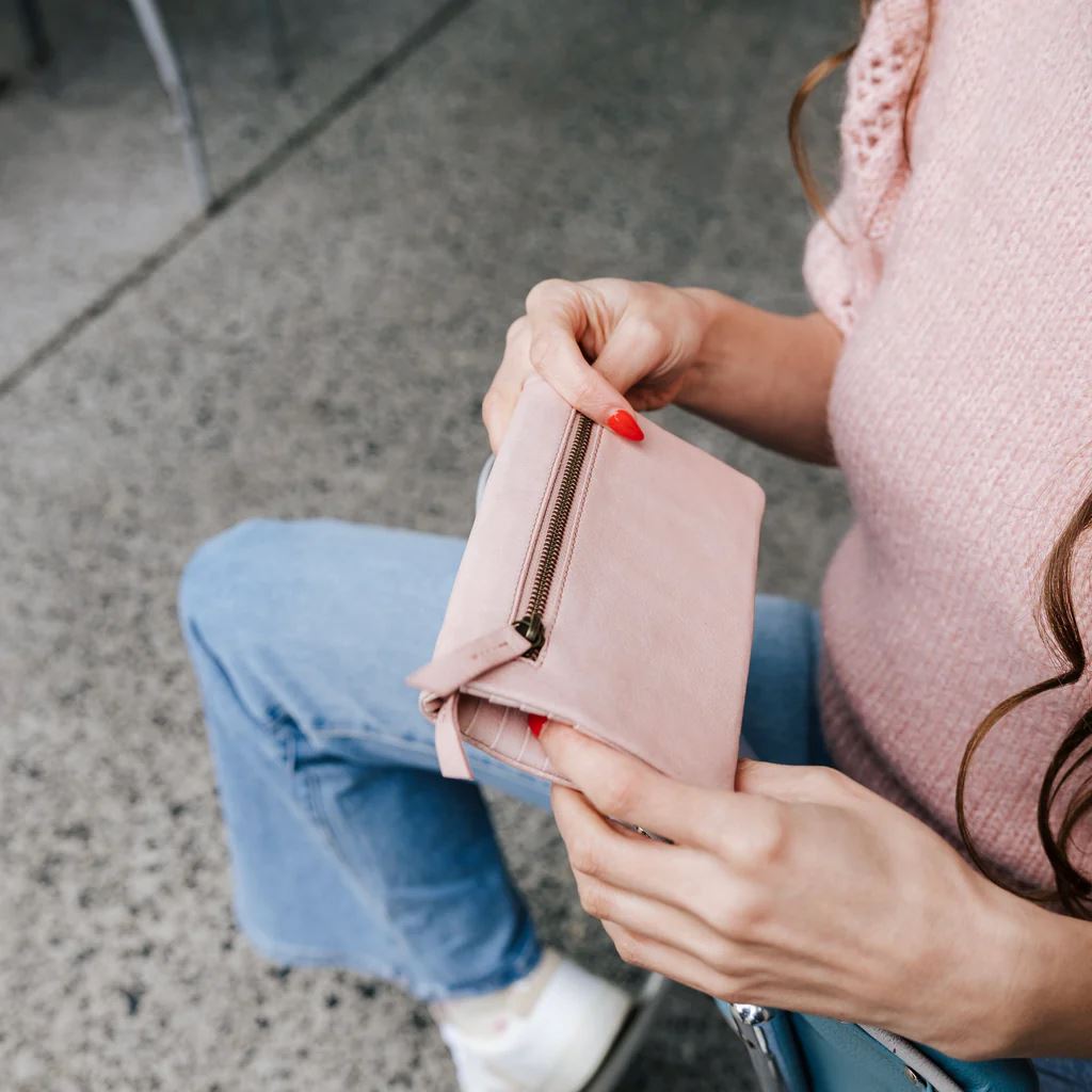 DUSKY ROBIN Mila Purse - Navy WALLET - Zabecca Living