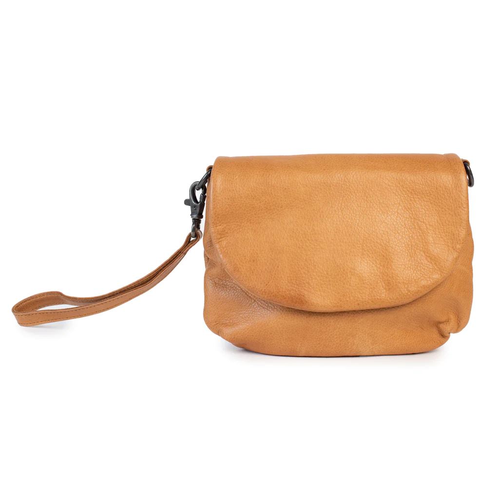 DUSKY ROBIN Zoe Bag Clutch - Tan HANDBAG - Zabecca Living