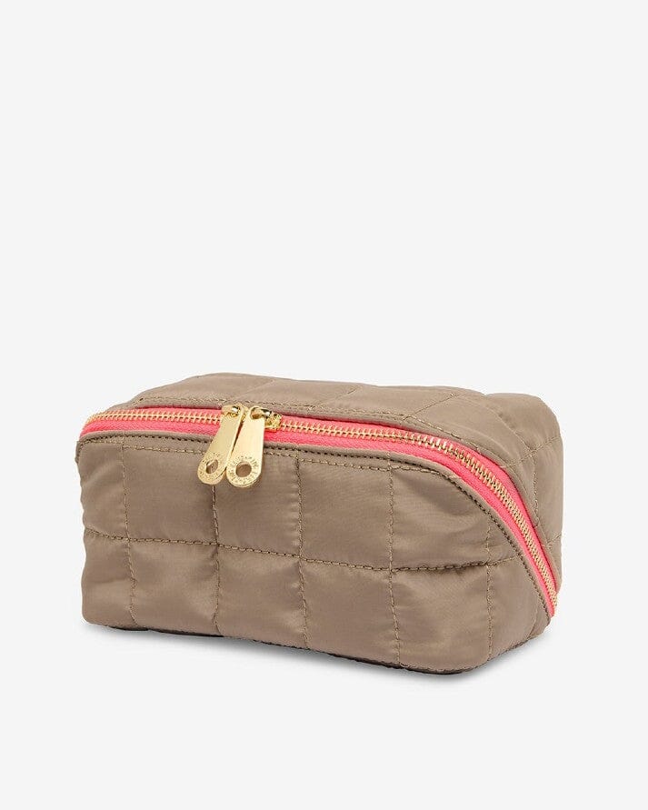 ELMS + KING Accessory Case - Taupe HANDBAG - Zabecca Living
