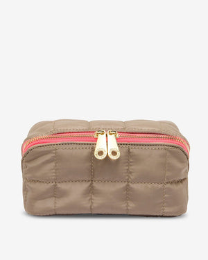 ELMS + KING Accessory Case - Taupe HANDBAG - Zabecca Living