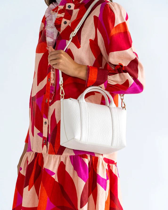 ELMS + KING Baby Messina Tote - Chalk HANDBAG - Zabecca Living