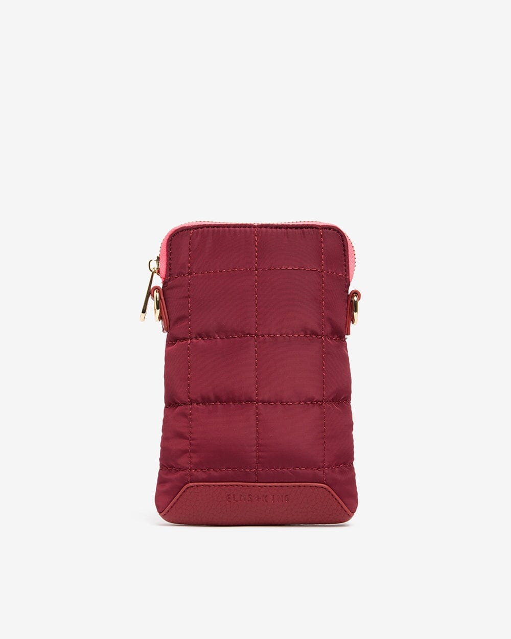 ELMS + KING Baker Phone Bag - Burgundy HANDBAG - Zabecca Living