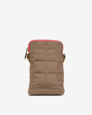 ELMS + KING Baker Phone Bag - Taupe HANDBAG - Zabecca Living