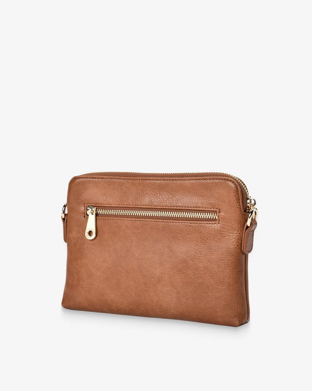 ELMS + KING Bowery Crossbody - Tan Pebble HANDBAG - Zabecca Living