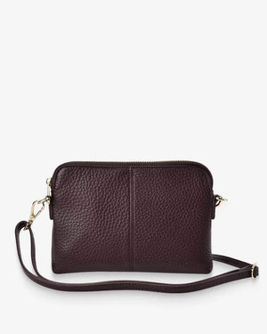 ELMS + KING Bowery Crossbody - Wine HANDBAG - Zabecca Living