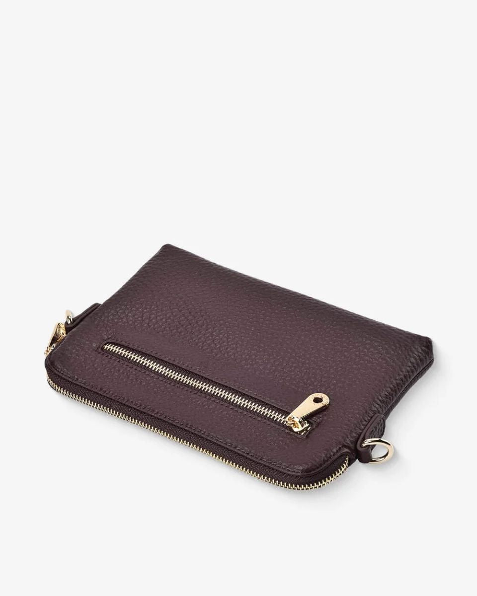 ELMS + KING Bowery Crossbody - Wine HANDBAG - Zabecca Living