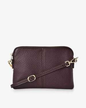 ELMS + KING Bowery Crossbody - Wine HANDBAG - Zabecca Living