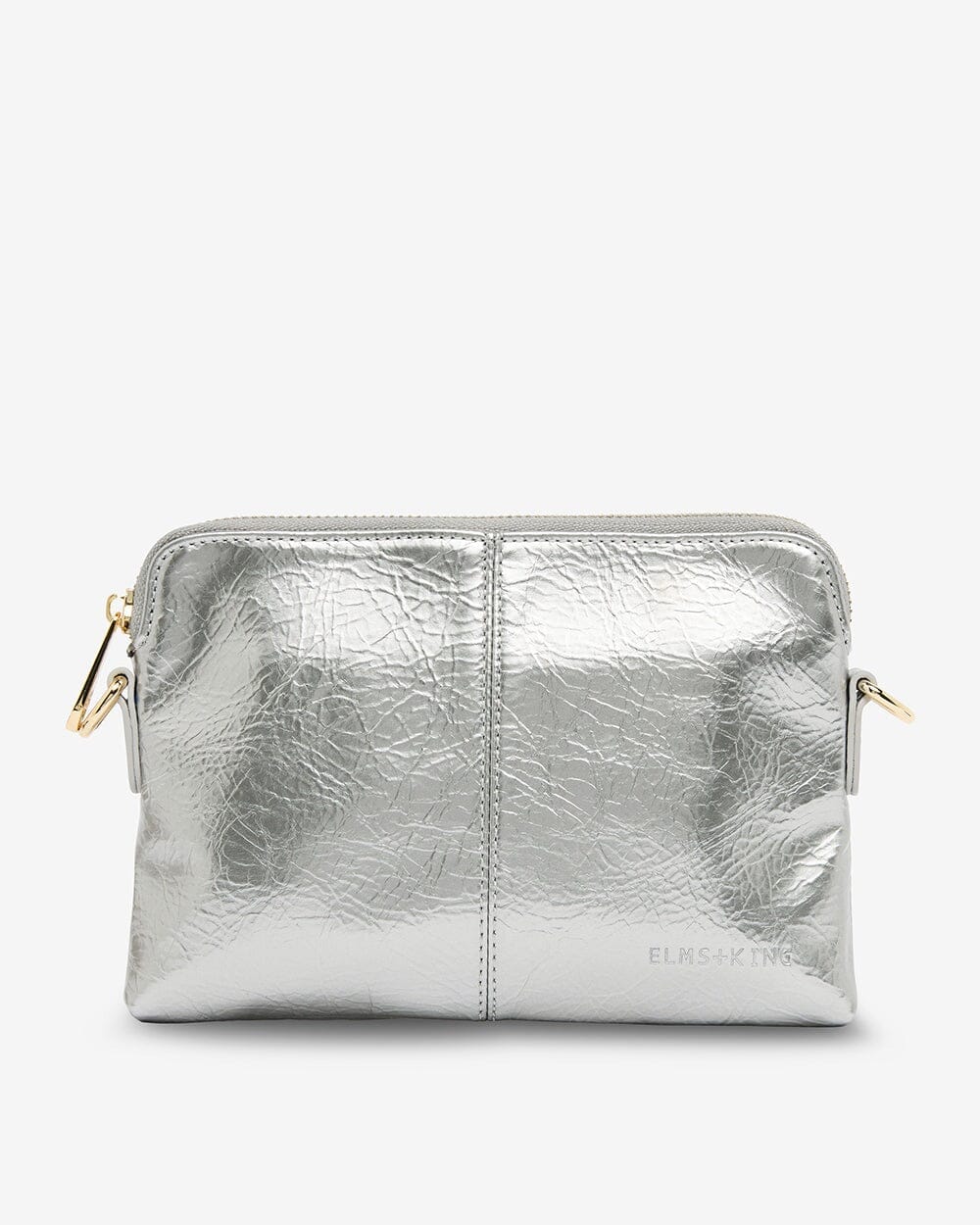 ELMS + KING Bowery Petite Wallet - Titanium Crinkle HANDBAG - Zabecca Living