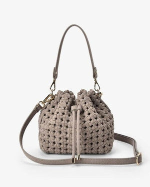 ELMS + KING Box Weave Bag - Fawn HANDBAG - Zabecca Living
