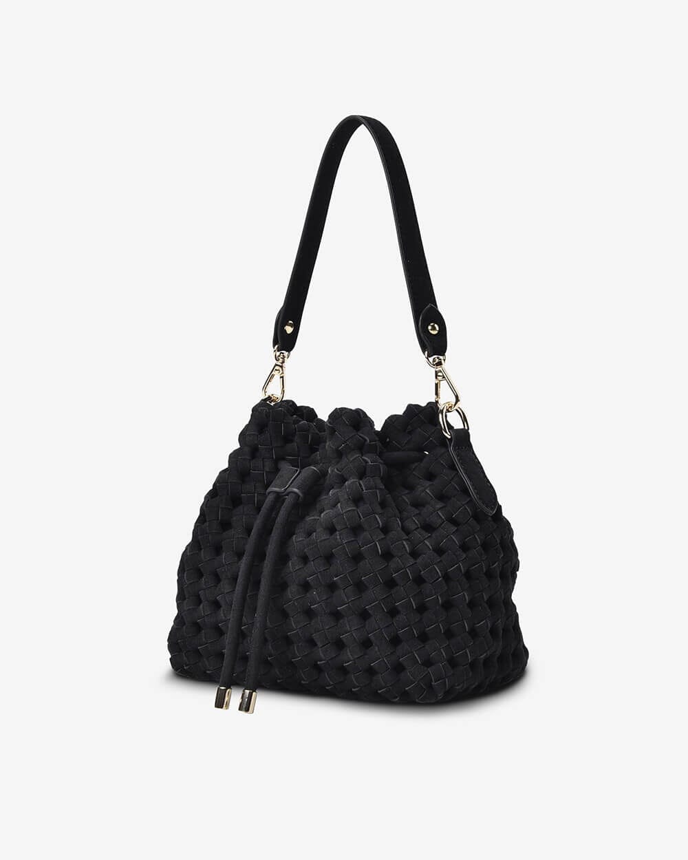 ELMS + KING Box Weave Bag - Navy HANDBAG - Zabecca Living