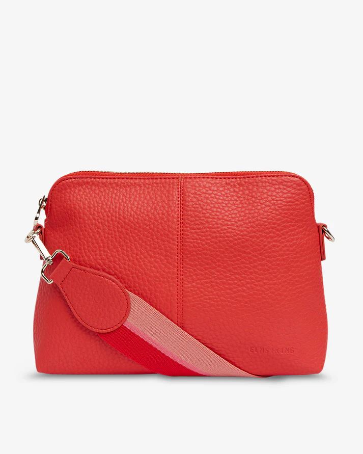 ELMS + KING Burbank Crossbody Large - Red HANDBAG - Zabecca Living
