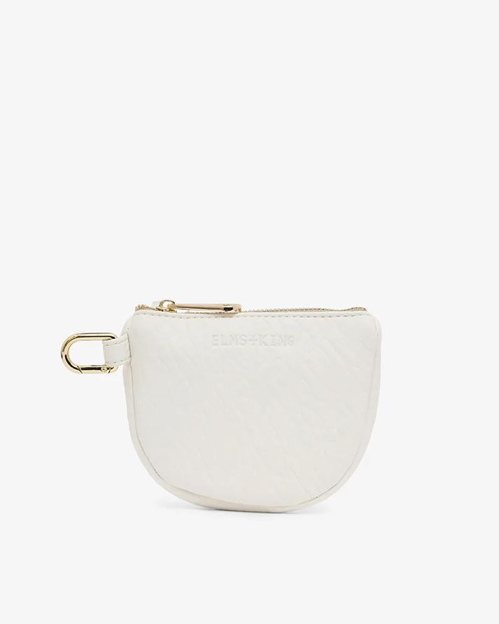 ELMS + KING Camden Coin Purse - Chalk COIN PURSE - Zabecca Living
