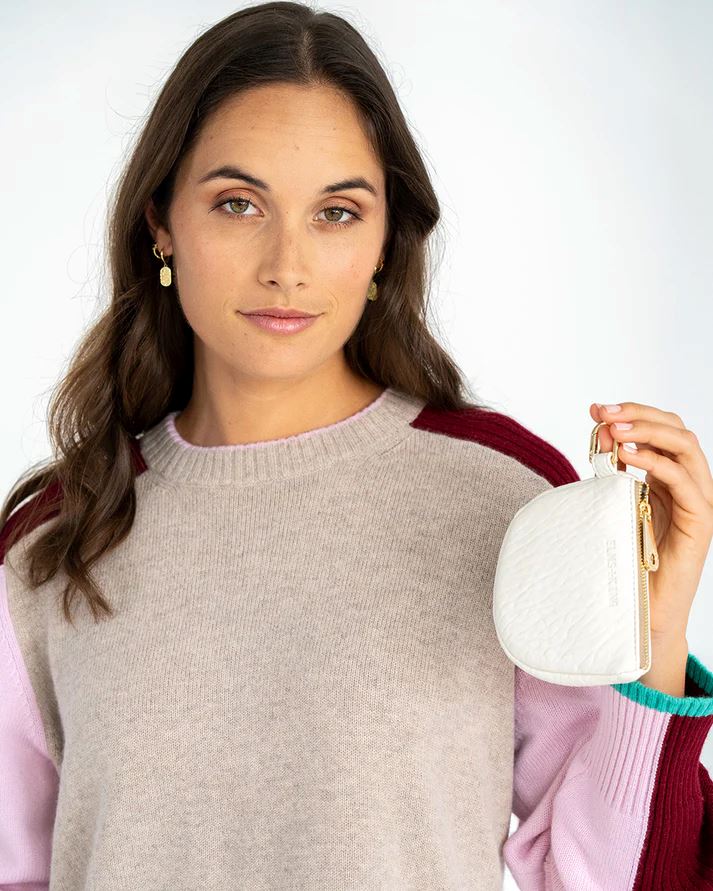 ELMS + KING Camden Coin Purse - Chalk COIN PURSE - Zabecca Living