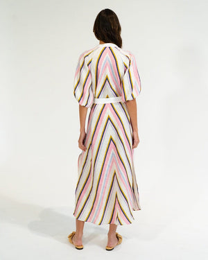 ELMS + KING Cannon Dress - Catalina Stripe Dress - Zabecca Living