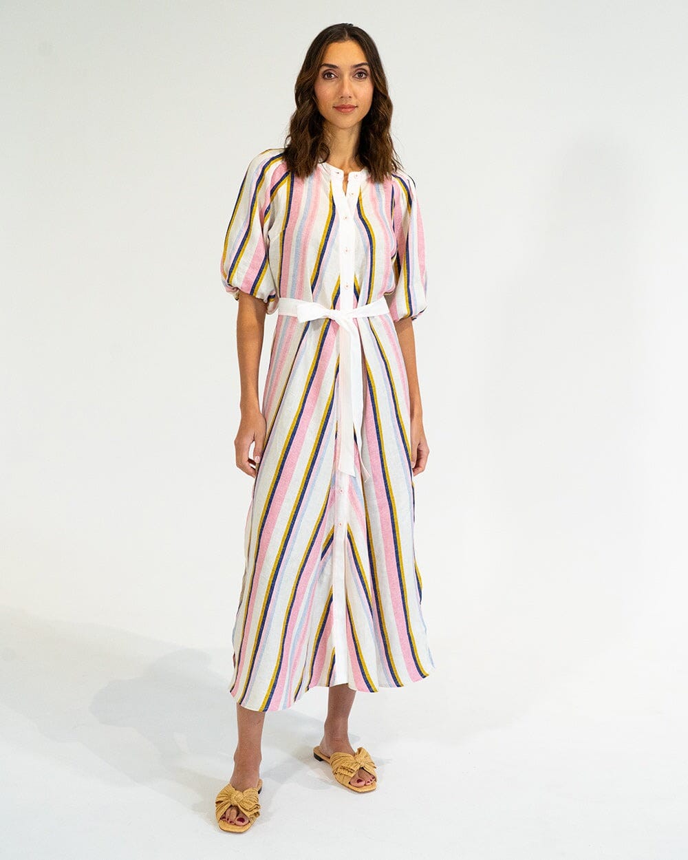 ELMS + KING Cannon Dress - Catalina Stripe Dress - Zabecca Living