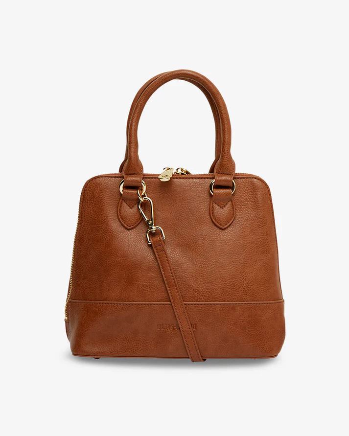 ELMS + KING Fairfax Top Grip - Tan Pebble HANDBAG - Zabecca Living