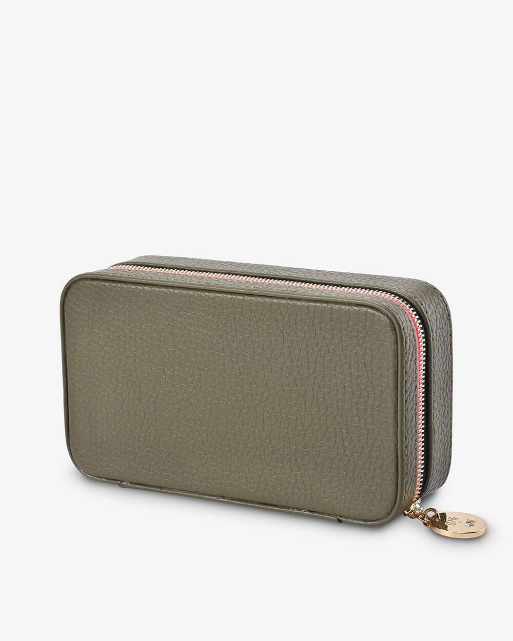 ELMS + KING Jewellery Case Large - Khaki Jewellery Box - Zabecca Living