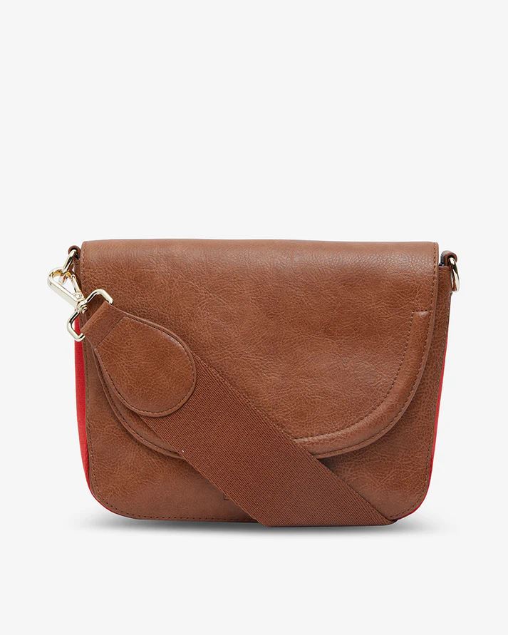 ELMS + KING Mercer Crossbody - Tan Pebble HANDBAG - Zabecca Living