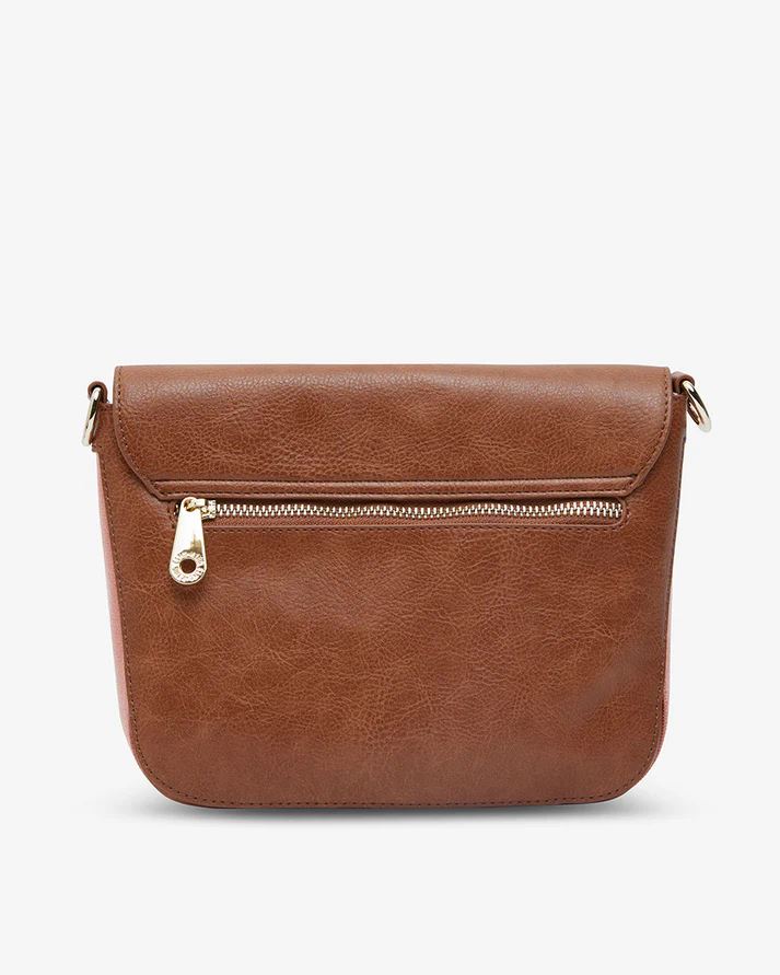 ELMS + KING Mercer Crossbody - Tan Pebble HANDBAG - Zabecca Living