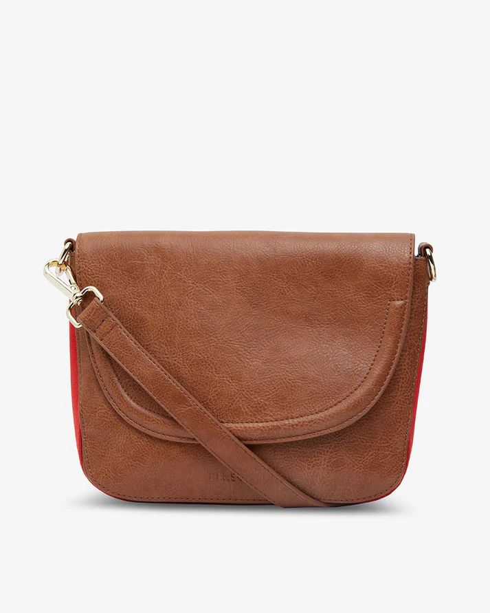 ELMS + KING Mercer Crossbody - Tan Pebble HANDBAG - Zabecca Living