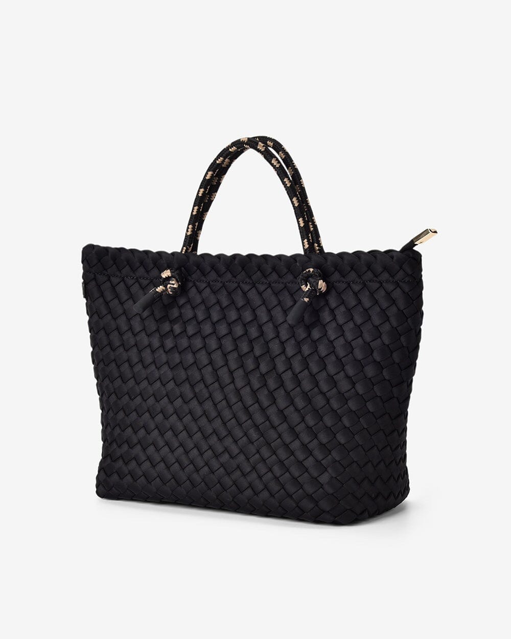 ELMS + KING Michigan Tote - Black Neo Plait TOTE BAG - Zabecca Living