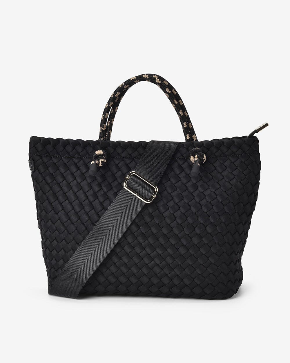 ELMS + KING Michigan Tote - Black Neo Plait TOTE BAG - Zabecca Living