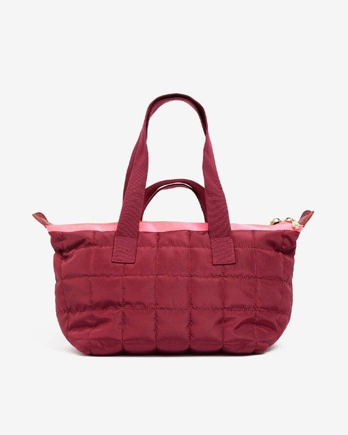ELMS + KING Mini Spencer - Burgundy TOTE BAG - Zabecca Living